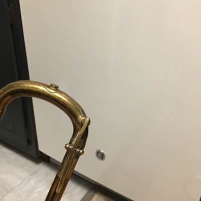 MARTIN "THE MARTIN COMMITTEE" 1948 HANDCRAFT TROMBONE ORG. LAC SERVICED GREAT SLIDE NO WEAR CASE SBK image 21