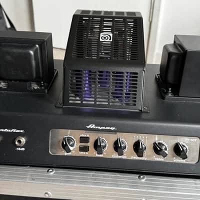 Ampeg PF-50T Portaflex 50-Watt Tube Bass Amp Head 2015 - Present - Black image 4