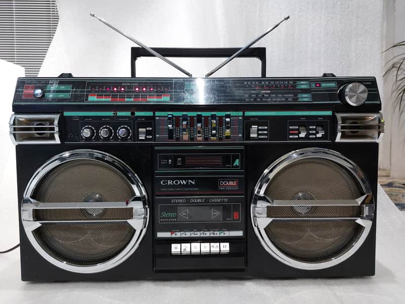 Crown SZ-5100SL 1980's BoomBox | Reverb