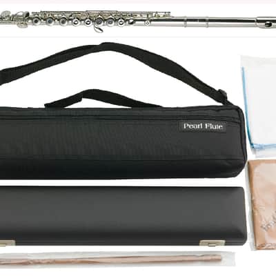 Pearl *Pre-Order* Flute Quantz Inline G, C Footjoint, Open Hole +Cleaning Kit/Rod/Case | 505R1R | Special Order | WorldShip | Authorized Dealer image 1