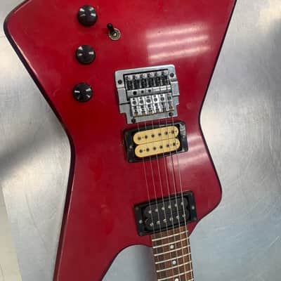 Hamer USA vintage 1984 explorer guitar with case image 2