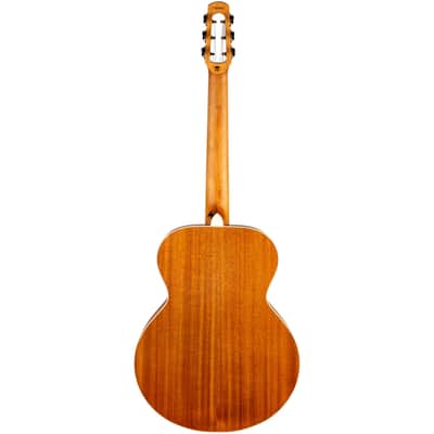 Flight PIXI BK Solid Spruce Top Mahogany Neck 6-String Acoustic Travel Guitar w/Gig Bag image 7