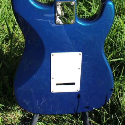 Aria Left Handed STG 2000s - Royal Blue Sparkle image 14