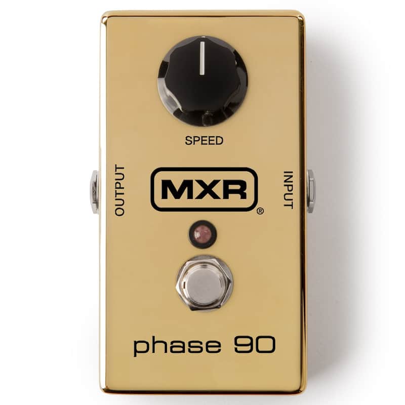 New Dunlop MXR M101GLD 50th Anniversary Phase 90 Gold Guitar Effects Pedal image 1
