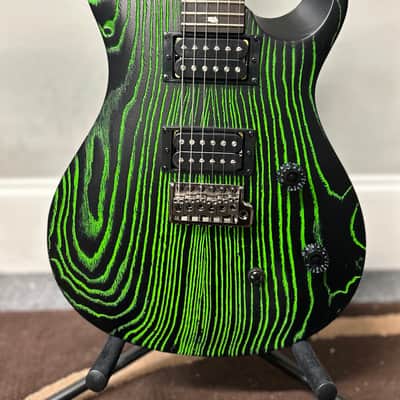 PRS SE Swamp Ash CE 24 Sandblasted 2024 - Sandblasted Green image 2