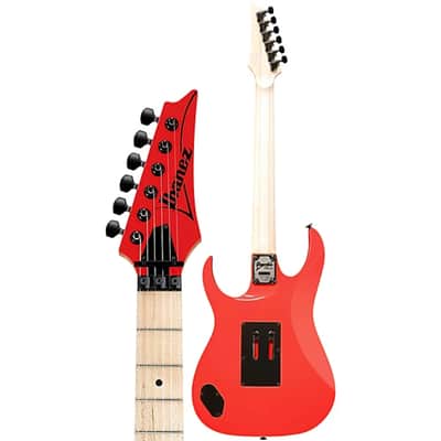 Ibanez Genesis Collection RG550-RF 6-String Solid Body Electric Guitar with Maple Fretboard, Right-Handed, Road Flare Red image 3