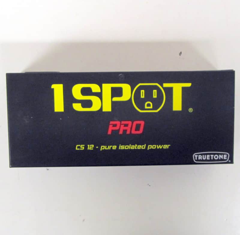 Used Truetone 1 SPOT Pro CS12 Isolated Pedalboard Power Supply W/ Cables VGC image 1