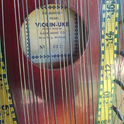 Marxochime Colony Violin-Uke 1920s - Sunburst image 2
