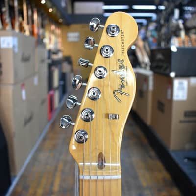 Fender American Professional Classic Telecaster Electric Guitar Faded Lake Placid Blue w/Padded Gig Bag image 7