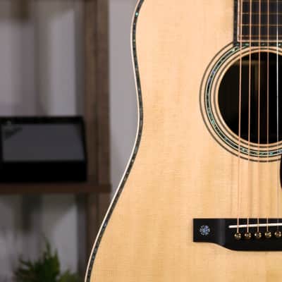 Martin D-42 Modern Deluxe - Ebony Fingerboard, Natural, Demonstrator image 4
