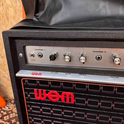 Vintage 1970s WEM Watkins Dominator MKIII MK3 Valve Guitar Amplifier 1x12 Combo image 5