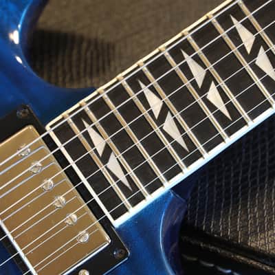 2006 Gibson SG Supreme Electric Guitar Figured Blue Burst + OHSC image 8