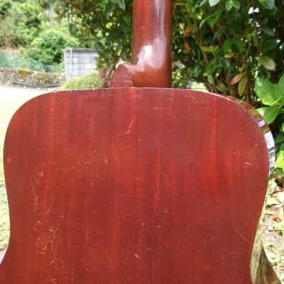 1969 Yamaha FG180 Red Label Nippon Gakki+Rocket Case image 9