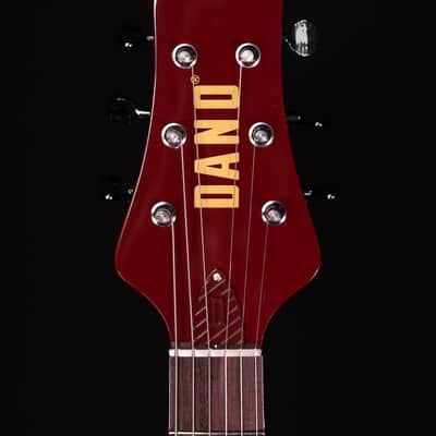 Danelectro Dan O. Mano Electric Guitar, Maroon image 9