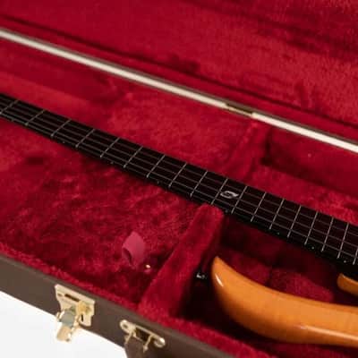 Electric Bass Guitar Hard Case – Brown Vinyl, Plush Interior, Pro-Level Protection image 8