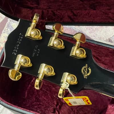 Gibson SJ-200 Custom Jumbo Limited Edition Ebony Gloss New Unplayed Auth Dlr 5lbs7oz #017 image 18