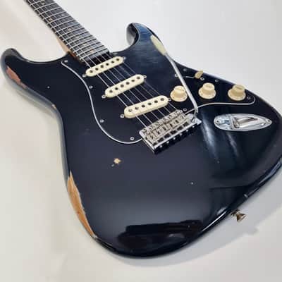 Fender Stratocaster Relic Ancho Poblano Roasted 2019 Custom Shop Limited Edition Black image 5