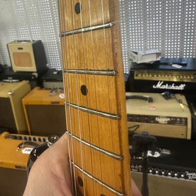 Fender MIM Standard HSS Stratocaster with Maple Fretboard 1999 - 2005 - Midnight Wine image 7