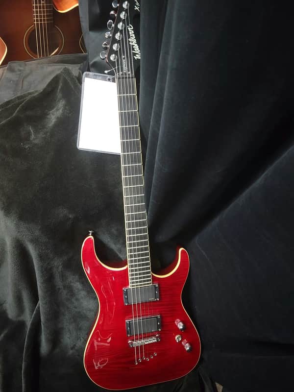 Washburn X50PROFE Trans Crimson image 1