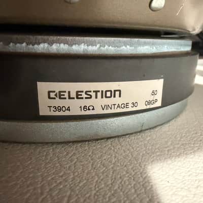 Pair of Celestion T3904 Vintage 30 12" 60W 16 Ohm Speaker 2010s - Black image 3