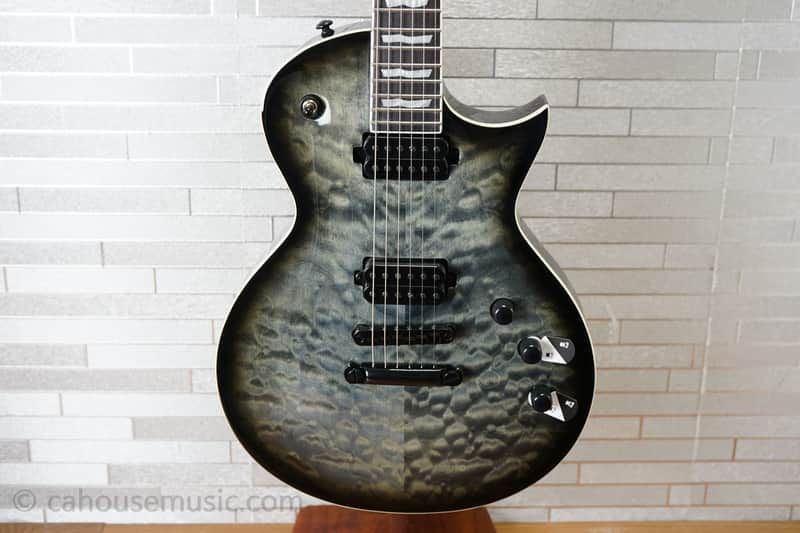 ESP LTD EC-1000T Quilted Maple - Charcoal Burst image 1