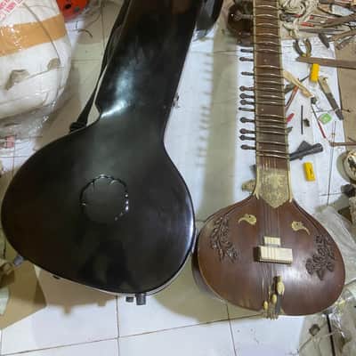 Kanai Lal, Vintage Professional Sitar around 45 to 50 yrs. old Ravi Shankar style, concert Sitar, amazing sound image 12