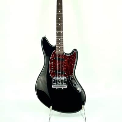Fender Jagstang 2022 Black Imron Kurt Cobain Jaguar mustang image 5