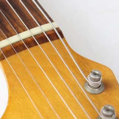 1976 Vintage Fender Musicmaster Guitar Olympic White Blonde All Original ~Rosewood~ USA 1970s CBS image 21