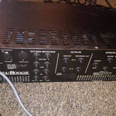 Vintage Mesa/Boogie Quad Preamp - Factory Export Model (220V/240V)" image 2