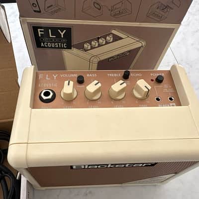 Blackstar Fly 3 Acoustic 3-Watt 1x3" Battery-Powered Mini Guitar Combo 2020 - Present - Cream image 3