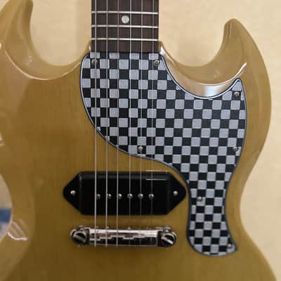 Pickguard & Truss rod Cover for Gibson SG Junior Jr. Checkerboard image 5