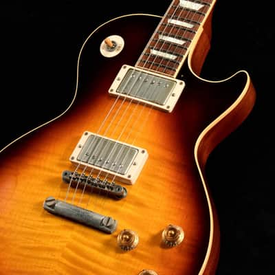 Gibson Custom Shop Historic Collection 1958 Les Paul Standard Figuard Top VOS 2014 Faded Tobacco Burst [84202] (09/11) image 2