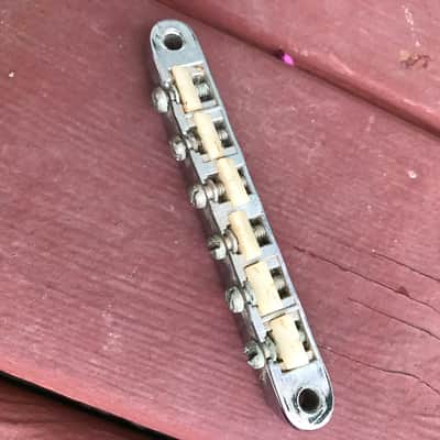 Gibson ABR-1 Bridge With Nylon Saddles 1960s 1964 1965 1966 image 4