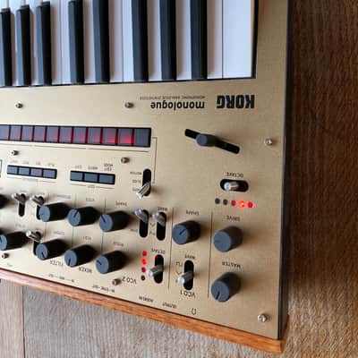 Korg Monologue Monophonic Analog Synthesizer 2016 - Present - Gold image 3