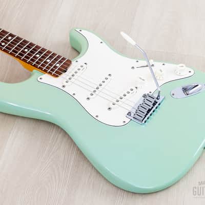 1992 Fender Yngwie Malmsteen Stratocaster USA Sonic Blue, Near-Mint w/ Case image 11