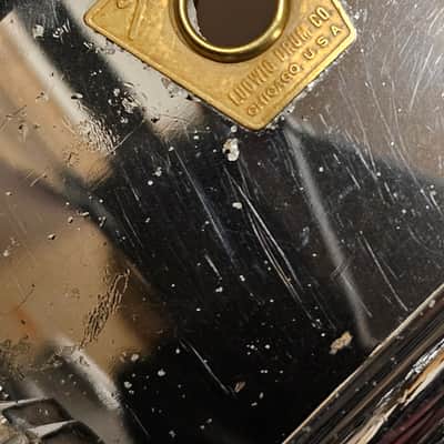 Vintage snare Ludwig Super Sensitive 14x6,5 1964 image 4
