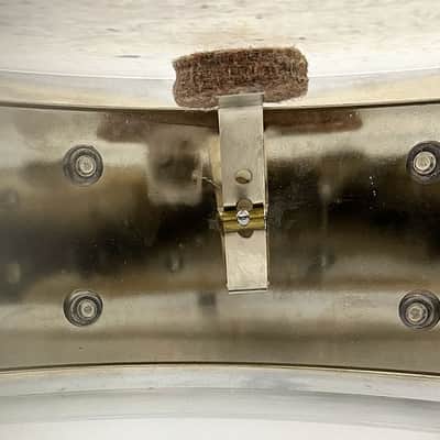Vintage 1970s Slingerland Festival Model Chrome Steel Snare Drum image 7