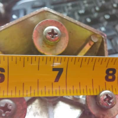 Pearl EXPORT STYLE BASS DRUM SPUR 80S 90 3 HOLE 1.75 X 1.5 HOLE SPACING image 4