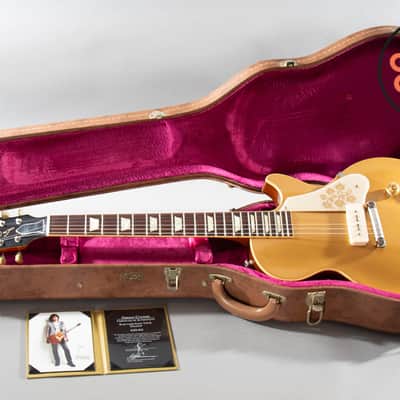 2012 Gibson Custom Shop Kazuyoshi Saito Les Paul Axcess VOS Goldtop OHSC COA image 2