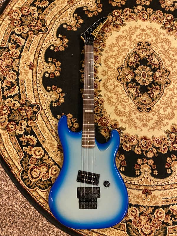 1988 Kramer American Baretta I! Rare Factory Blue Burst!! USA Made!!! image 1