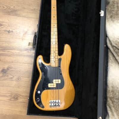 Fender Precision bass (left handed) 1978 Natural finish image 2