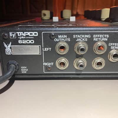 EV TAPCO 6200 6-CHANNEL MIXER (70s) image 4