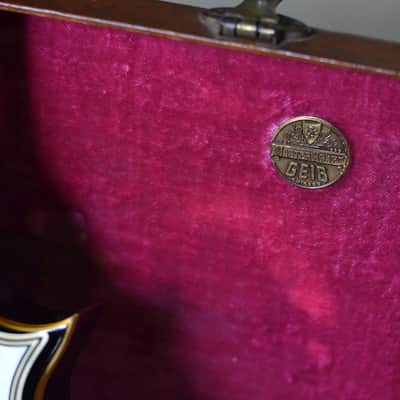 Vintage 1957 Gibson EM-200 solidbody electric florentine mandolin image 23