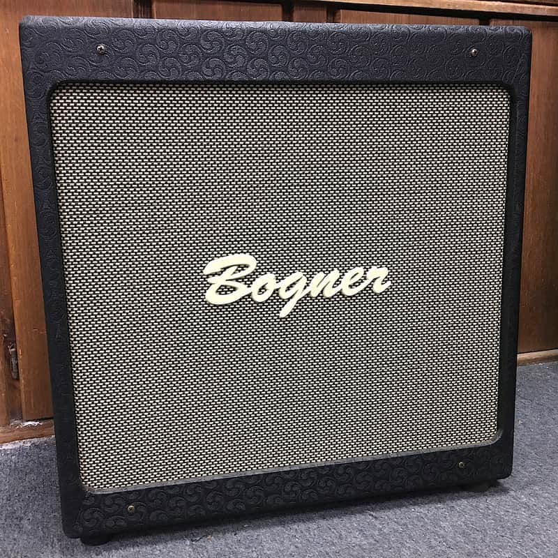 Bogner N4 1x12 Cabinet Black/White Grille image 1