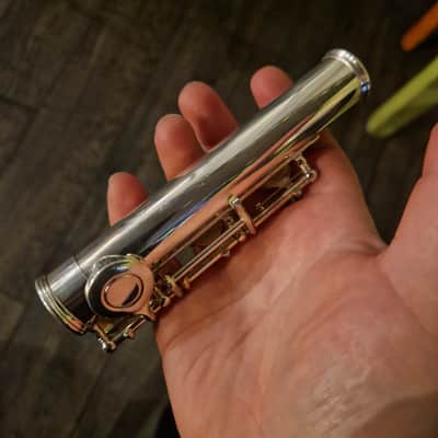 Yamaha YFL-211 Student Flute 1990s - Silver image 2