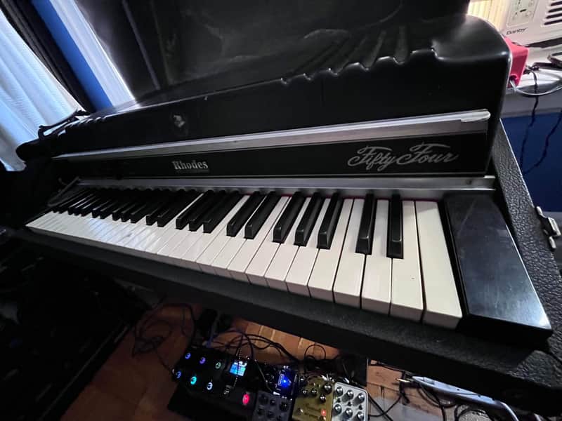 Rhodes Mark II Stage 54-Key Electric Piano 1980 - 1983 - Black Flat Top image 1