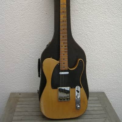 bulwin , fender alligator thermometer case 1950 brown image 1