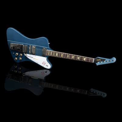 Gibson 1963 Firebird V Maestro Vibrola Ultra Light Aged Pelham Blue #402823 - Custom Electric Guitar image 10