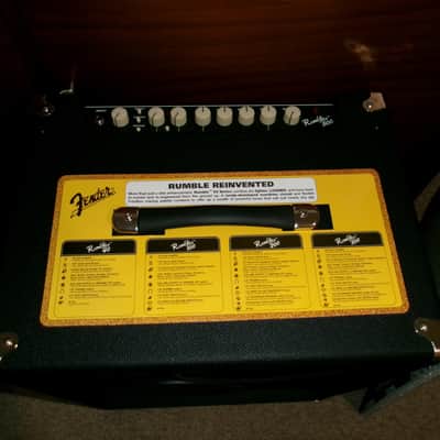 Fender Rumble 500 V3 500-Watt 2x10" Bass Combo 2015 - Present - Black image 11