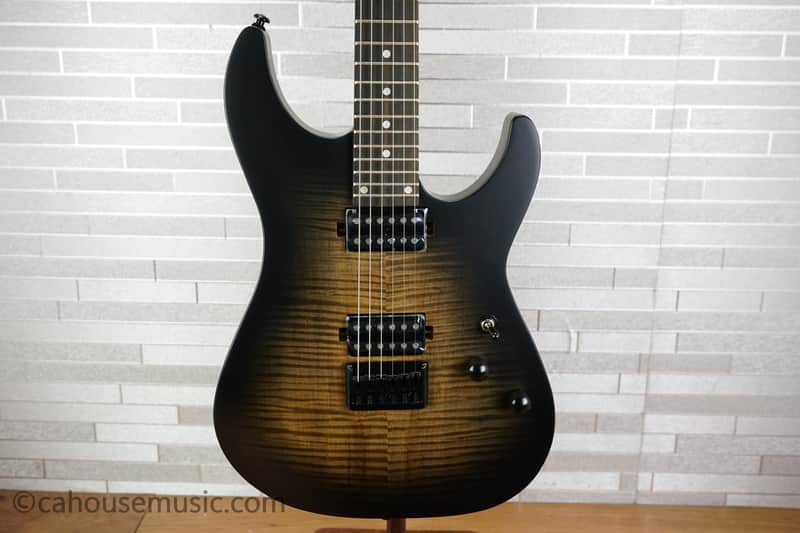 Schecter C-1 Standard Plus - Ember Burst image 1